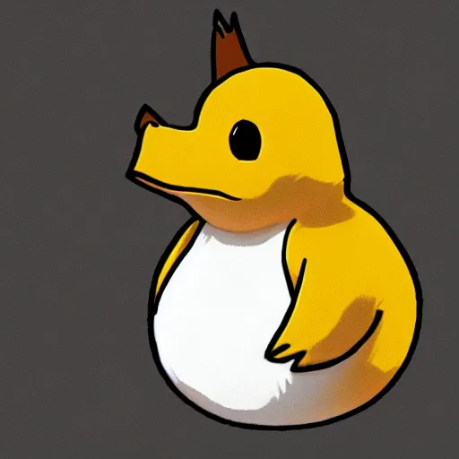 Prompt: psyduck photorealistic