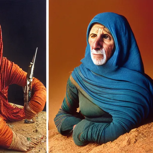 Image similar to uhd photorealisitc candid photo of beldar on remulak. correct costume. correct face, accurate face. photo by annie leibowitz and steve mccurry