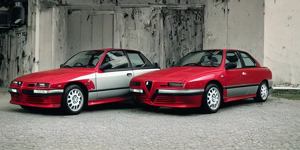 Image similar to “1990s Alfa Romeo Giulia Quadrifoglio”