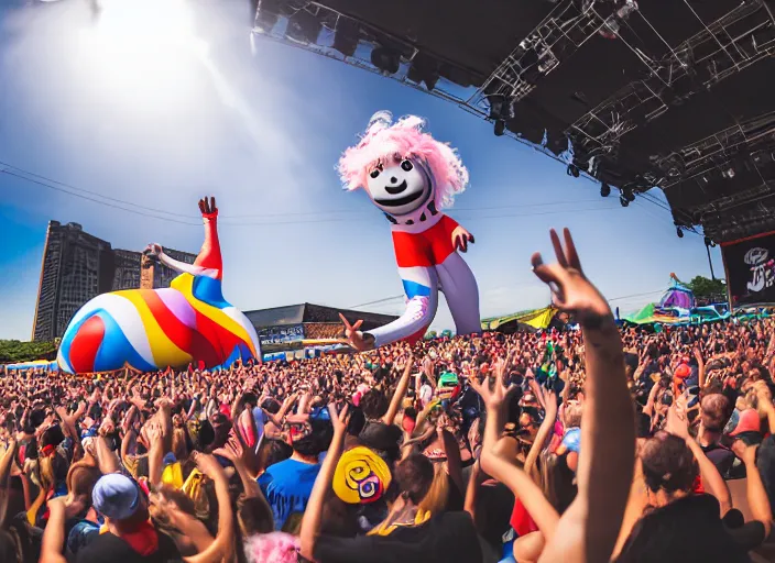 Image similar to photo still of whacky waving inflatable tube man vans warped tour 2 0 1 8!!!!!!!! at age 3 6 years old 3 6 years of age!!!!!!!! getting lit in the pit, 8 k, 8 5 mm f 1. 8, studio lighting, rim light, right side key light