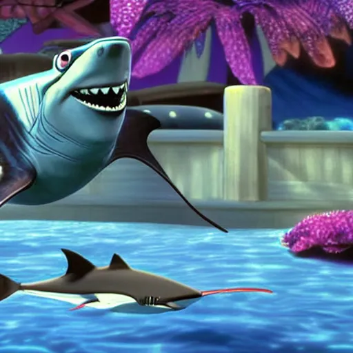 Image similar to clint eastwood in shark tale