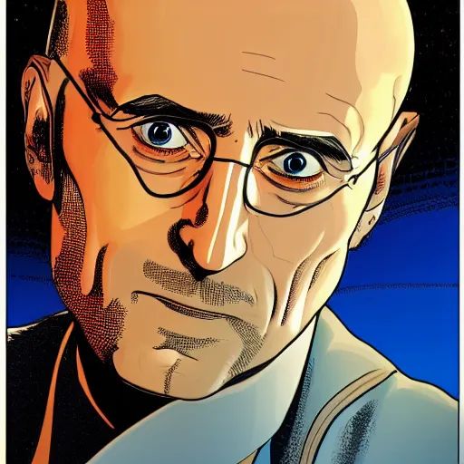 Image similar to mark strong retro minimalist portrait by jean giraud, moebius starwatcher comic, 8 k