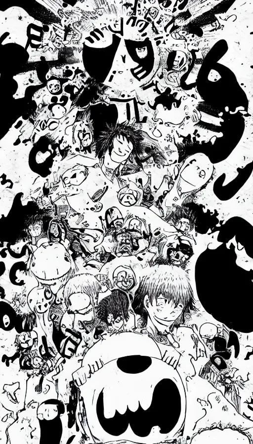 Image similar to The end of an organism, by Eiichiro Oda