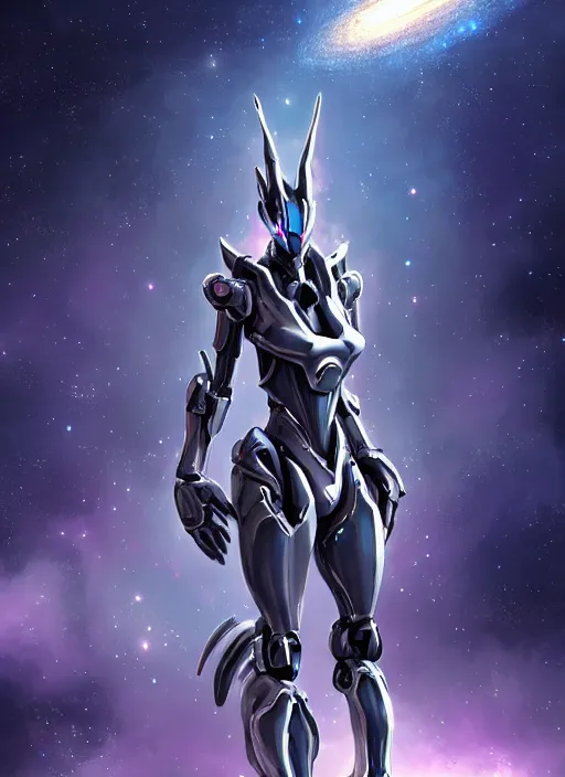 Prompt: cinematic shot, cosmic sized perfectly proportioned stunning beautiful anthropomorphic robot mecha female dragon, space background, larger than galaxies, holding milky way in sharp claws, sleek silver armor, epic proportions, epic size, epic scale, ultra detailed digital art, furry art, macro art, dragon art, giantess art, warframe fanart, furaffinity, deviantart