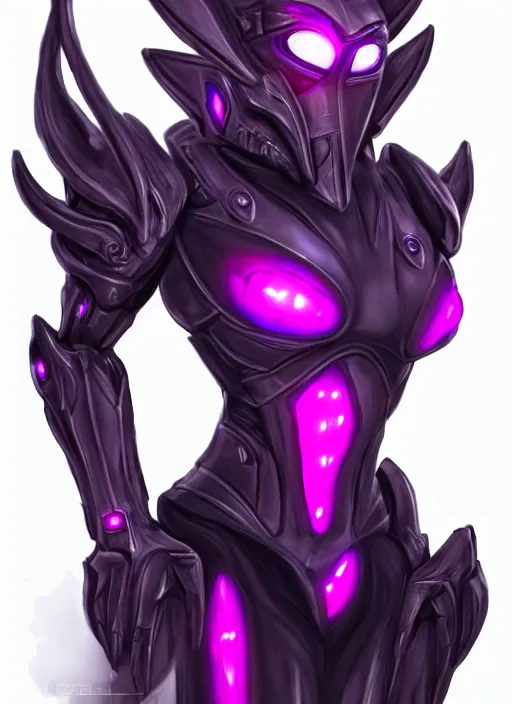 Image similar to cinematic goddess close shot, cosmic size beautiful stunning hot anthropomorphic robot mecha female dragon, sleek dragon head, metal ears, led purple eyes, smooth fuschia skin, smooth silver armor, in space, epic proportions, macro, epic size, epic scale, furry art, dragon art, giantess art, warframe fanart, furaffinity, octane