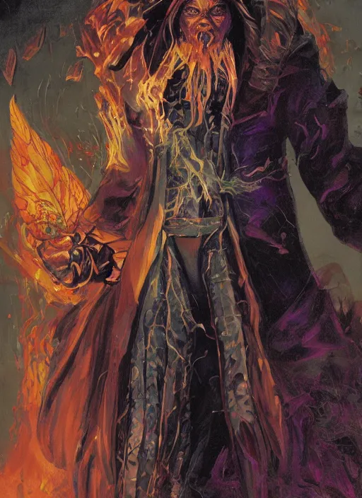 Prompt: a mastigos mage ( a mastigos is a mage specializing in the arcana of mind and space ) from the modern supernatural arcane thriller ttrpg'mage : the awakening ', disorienting austere intellectual modern aesthetic, 8 k, character concept reference art, by david mattingly and michael william kaluta and steve prescott and alex ross.