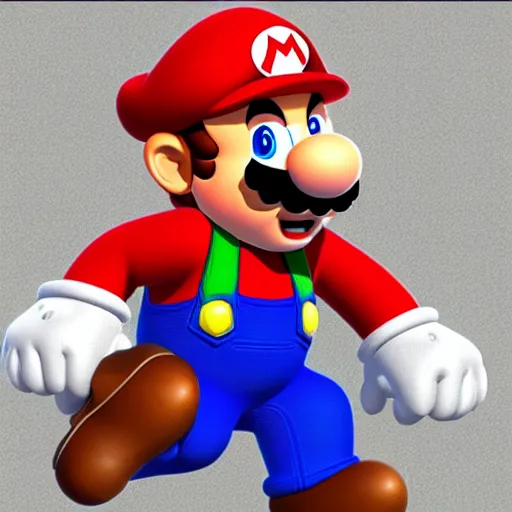 Prompt: Super Mario