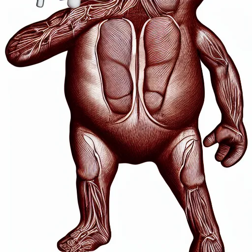 Image similar to labelled anatomical diagram of a minion