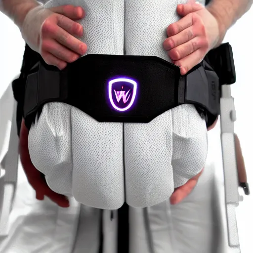 Image similar to tactical diaper for hardcore gamers, LEDs, sold by alienware