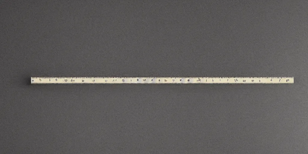 Image similar to architect's scale ruler measuring the words arcsoc 2022-23