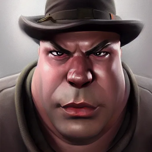 Image similar to a masterpiece portrait of heavy from team fortress 2. very detailed eyes. intricate, elegant, highly detailed. trending on artstation, digital art, by stanley artgerm lau, wlop, rossdraws, james jean, andrei riabovitchev, marc simonetti, yoshitaka amano