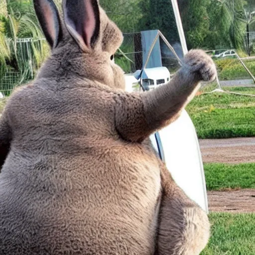 Image similar to big chungus in real life