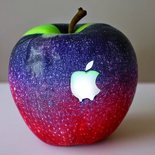 Image similar to galaxy apple