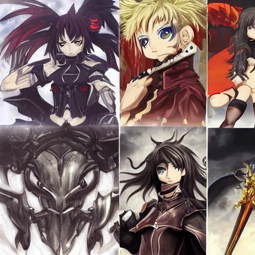 Prompt: Daemon slayer anime characters portraits in reality highly detalied