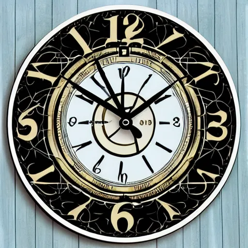 Image similar to clock arabic numerals