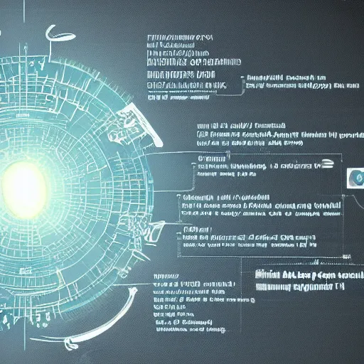 Image similar to blueprint of secret alien technology