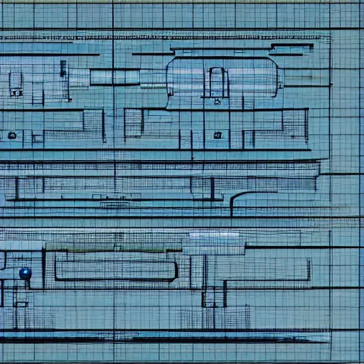 Image similar to legible technical blueprints for a functional handheld shrink - ray gun