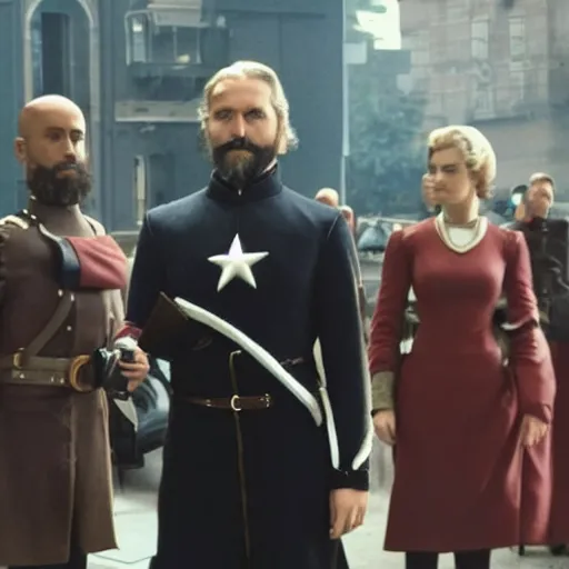 Image similar to Garibaldi in the Avengers