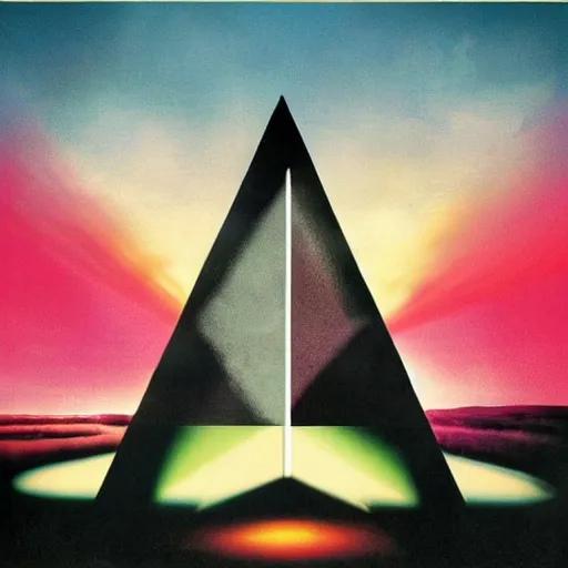 Prompt: a brand new Pink Floyd album cover