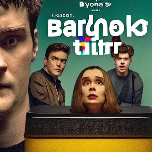 Image similar to black mirror episode, netflix series, bandersnatch