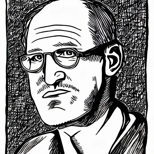 Prompt: “portrait of woody harrelson in the style of Robert Crumb”