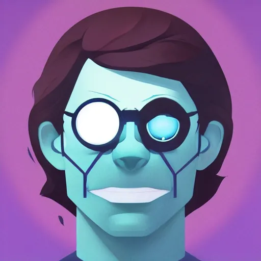 Prompt: face icon vector minimalist steven king, loftis, cory behance hd by jesper ejsing, by rhads, makoto shinkai and lois van baarle, ilya kuvshinov, rossdraws global illumination