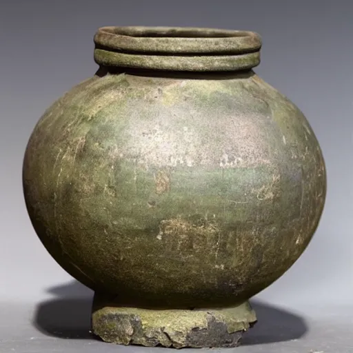 Image similar to “ ancient chinese bronze urn ”