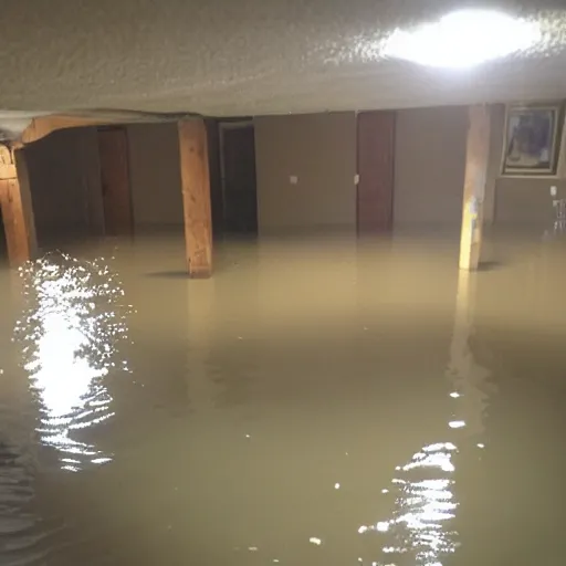 Image similar to a flooded basement, craigslist photo