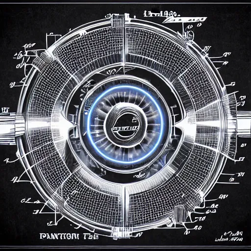 Image similar to fusion reactor patent drawing style