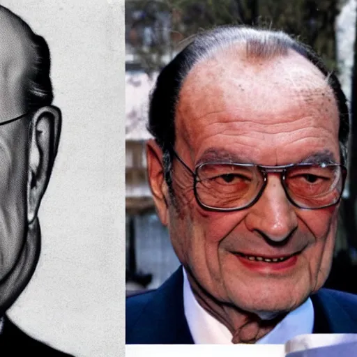 Prompt: Jacques Chirac by Hayao Miyazaki