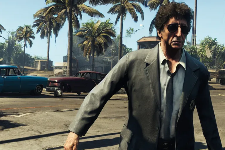 Image similar to al pacino in mafia 3