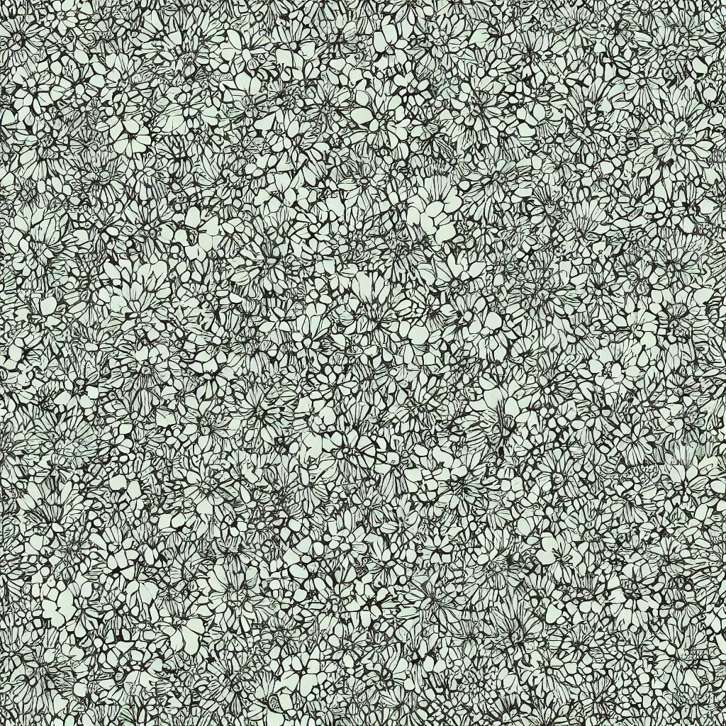 Prompt: seamless flower texture, 4k