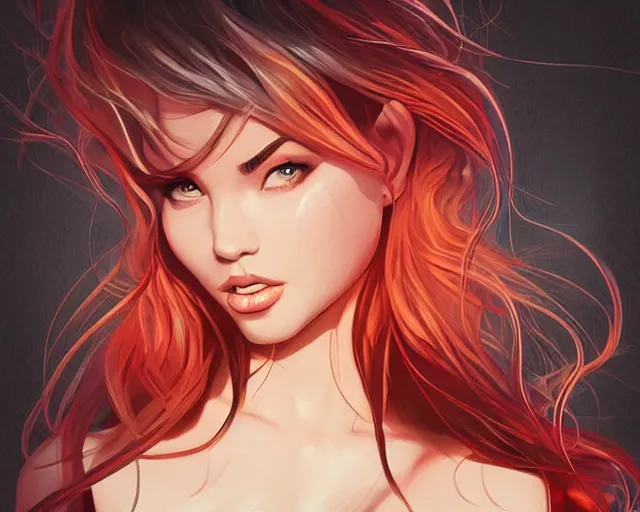Image similar to relentless, a simple vector based illustration, by ross tran, artgerm, surrealism
