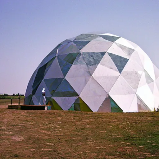 Prompt: geodesic dome by buckminster fuller