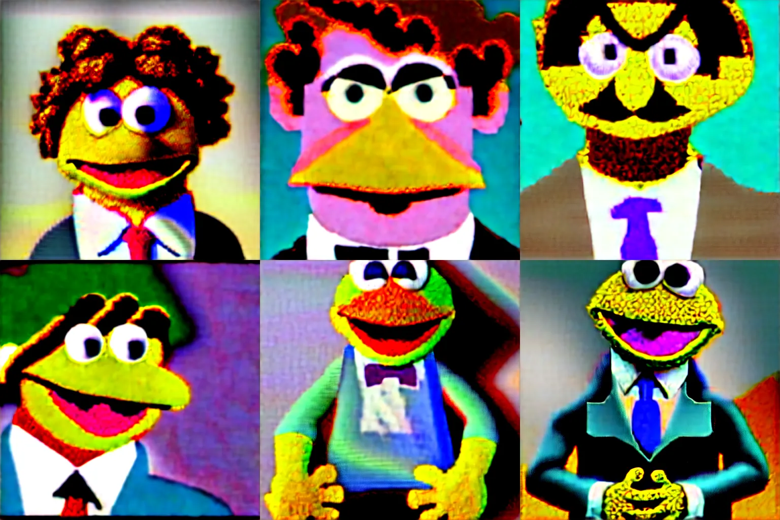 Image similar to Jim Halpert as a muppet from the muppets