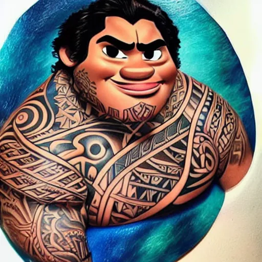 Moana by Daddy Jack: TattooNOW