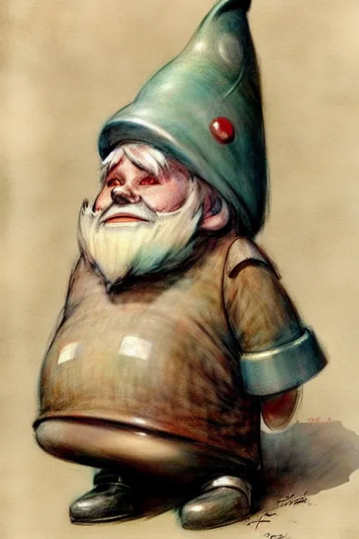 Image similar to ( ( ( ( ( 1 9 5 0 s robot knome very fat. muted colors. ) ) ) ) ) by jean - baptiste monge!!!!!!!!!!!!!!!!!!!!!!!!!!!!!!