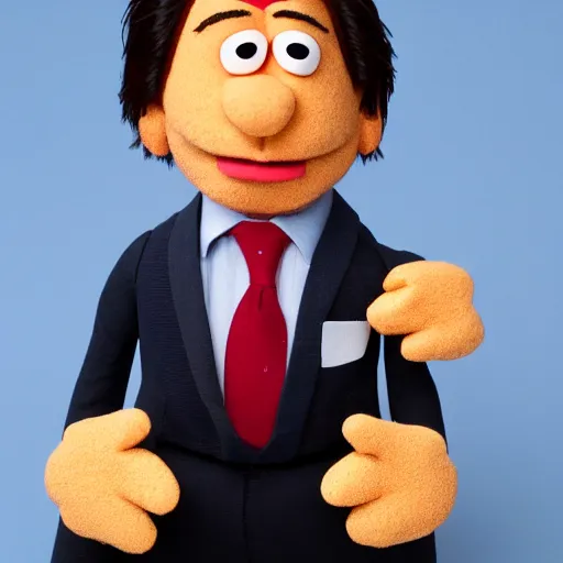 Image similar to michael mcintyre as a muppet