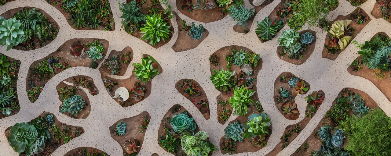 Prompt: aerial view of desert terraformation project, venus project, with snail-shaped biomimetic architecture, mini stepped amphitheatre, mini lake, vertical vegetable gardens, robotic drones, XF IQ4, 150MP, 50mm, F1.4, ISO 200, 1/160s, natural light