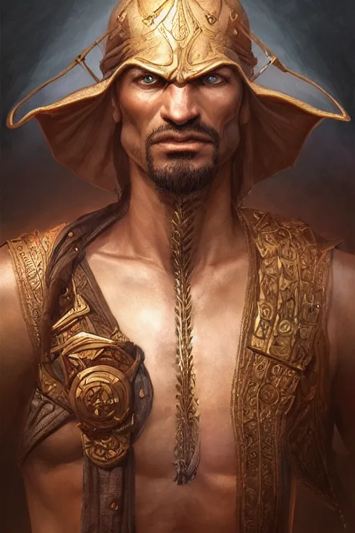 Image similar to ultra realistic illustration, a half man, half camel warrior from baldurs gate and diablo, intricate from baldurs gate, elegant, highly detailed, digital painting, artstation, concept art, smooth, sharp focus, illustration, art by artgerm and greg rutkowski and alphonse mucha