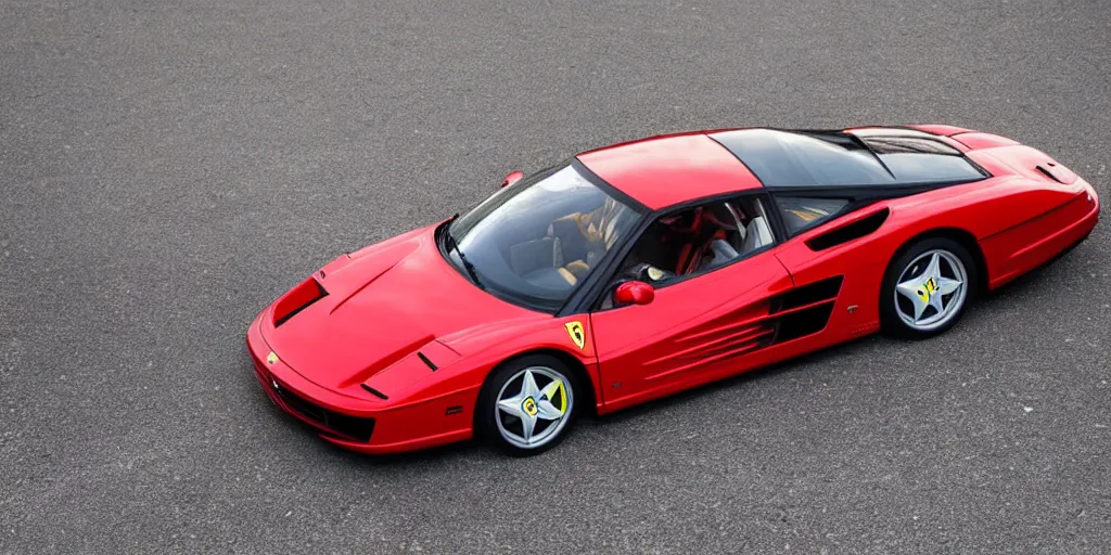 Image similar to “2022 Ferrari Testarossa”