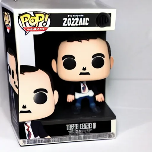 Image similar to the zodiac killer funko pop