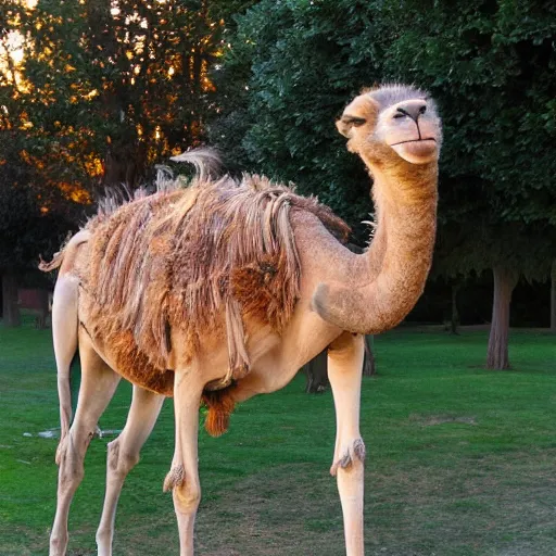 Prompt: Hermione Camel hybrid