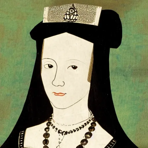 Prompt: Anne Boleyn turning into a bird