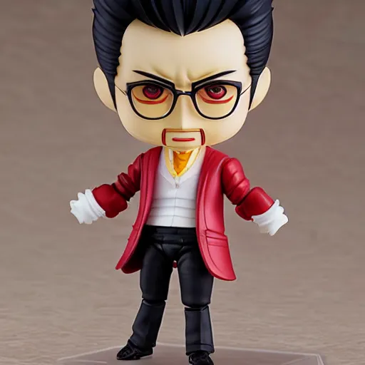 Prompt: goro majima from yakuza, nendoroid, figurine, detailed product photo