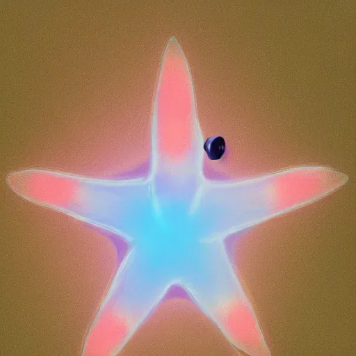 Prompt: xray image of patrick star