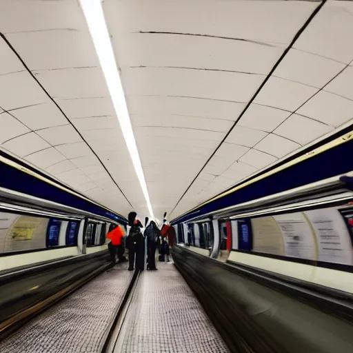 Prompt: the london underground