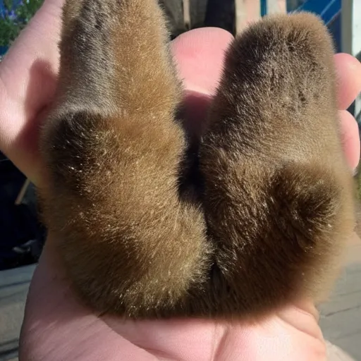 Image similar to big thick chunky juicy paws,