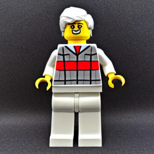 Image similar to xqc as a lego figure