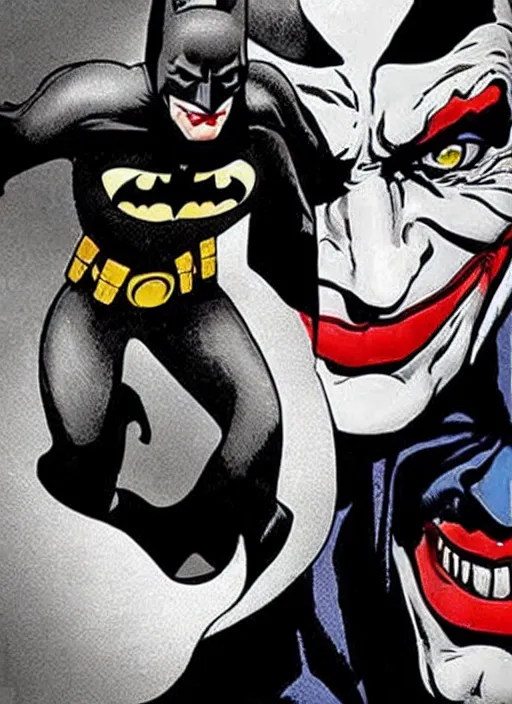 Image similar to Batman carries the Joker's head